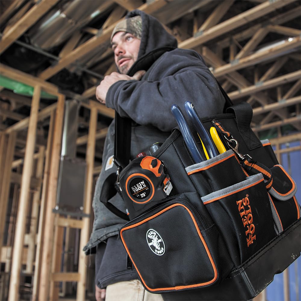 Tool Bag with Shoulder Strap and 40 Pockets F502