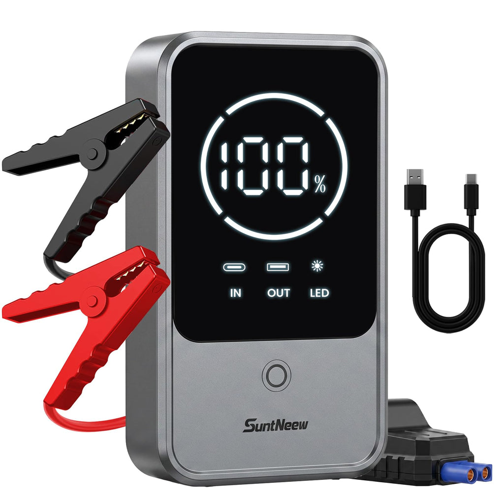 10000mAh 2000A 12V Jump Starter with LCD Display Q348372