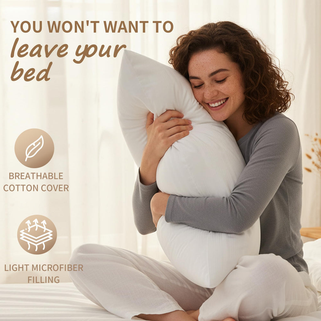 King Size Down Alternative Pillows Set of 2 P4038