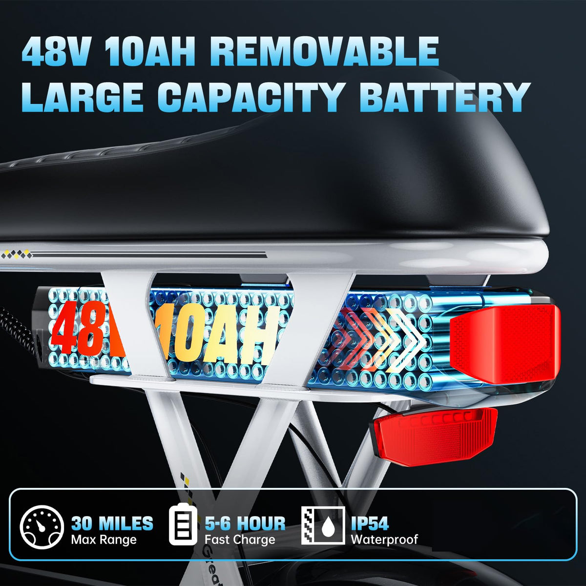 1500W Electric Scooter with Seat N369