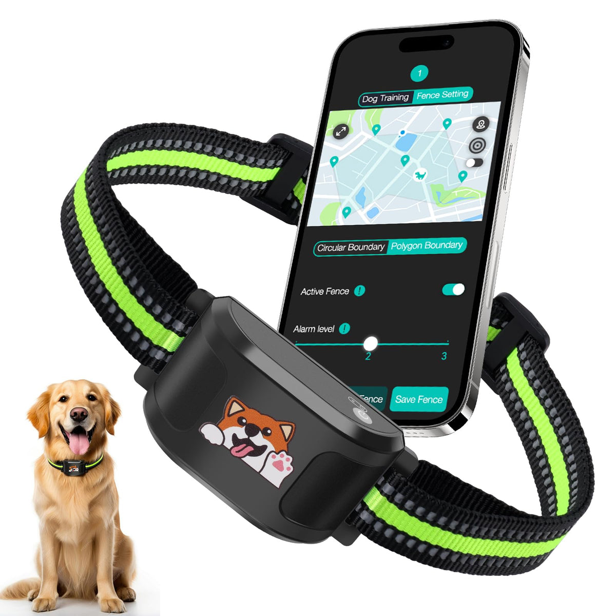 Wireless Dog Fence System with Training Collar F634