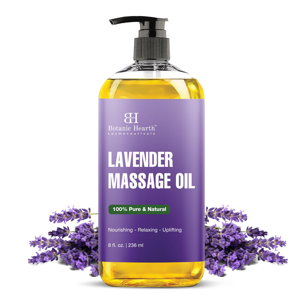 Lavender Massage Oil 8 Fl Oz W145