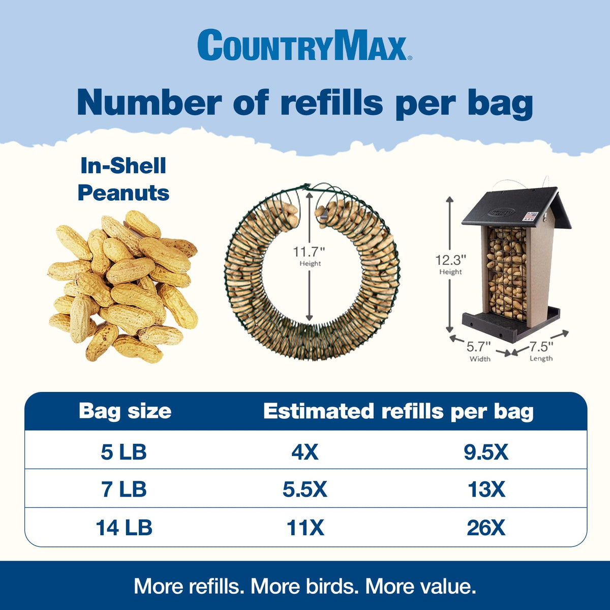 5LB In-Shell Raw Peanuts Y20929
