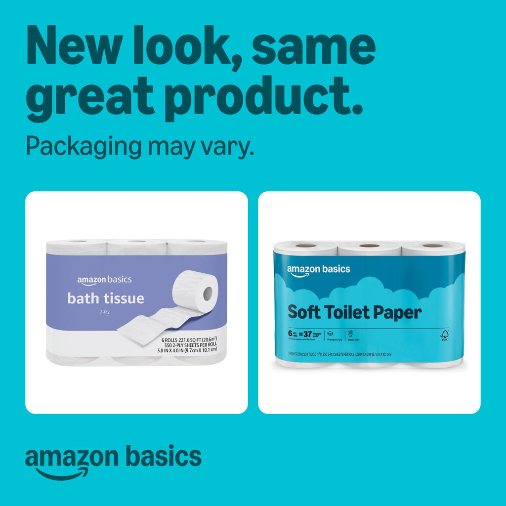 2-Ply Toilet Paper, 30 Rolls, 350 Sheets per Roll S217736