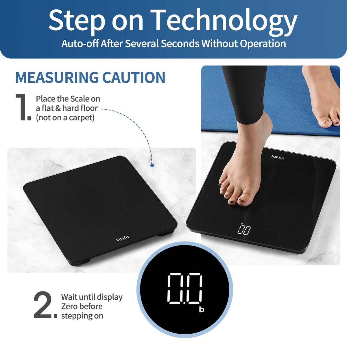 Bathroom Scale 400lb X2943