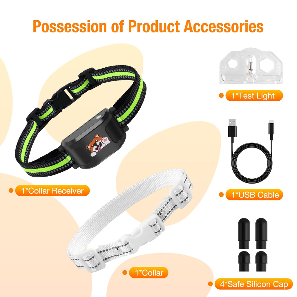 Wireless Dog Fence System with Training Collar F634