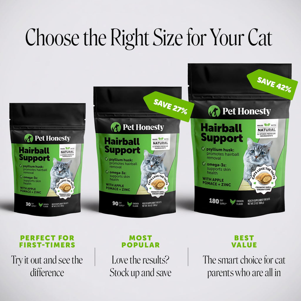 Chicken Cat Hairball Remedy Chews W3086