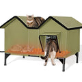 Weatherproof Outdoor Heated Cat House W353