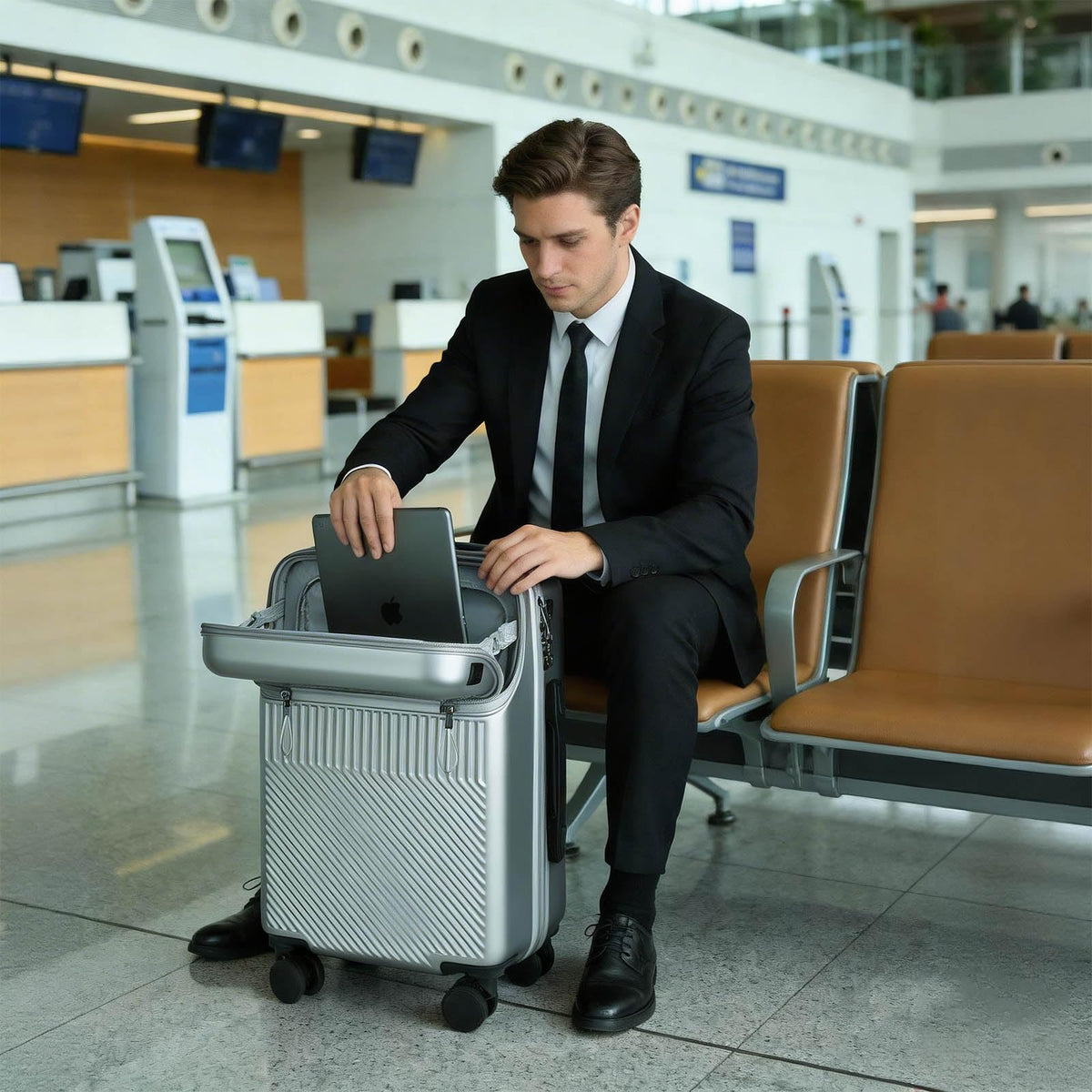 20 inch Hardshell PC Carry on Luggage with Wheels F59017