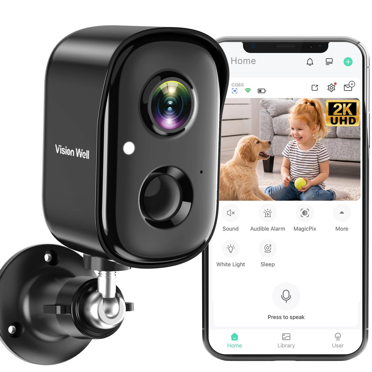 Wireless Outdoor Security Cameras R8348