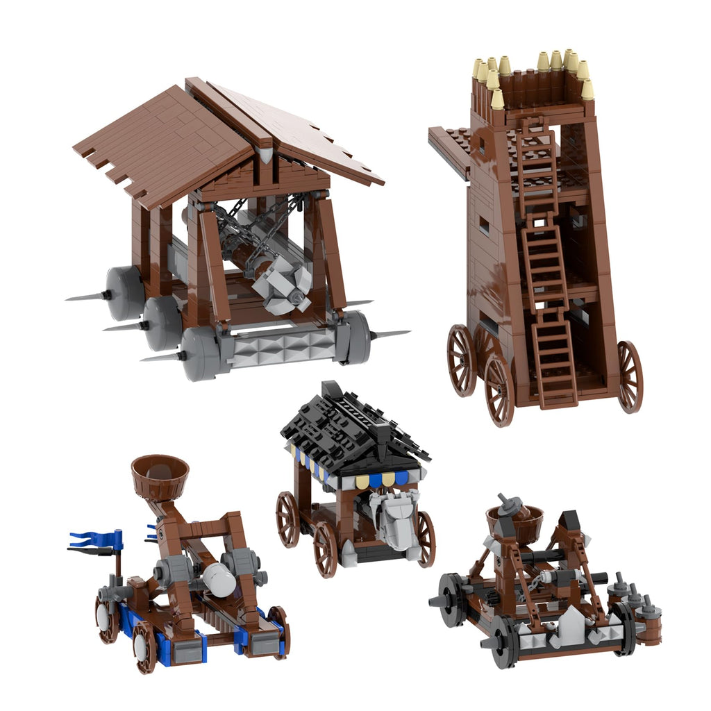 Medieval Castle Battle Building Block Set F725913