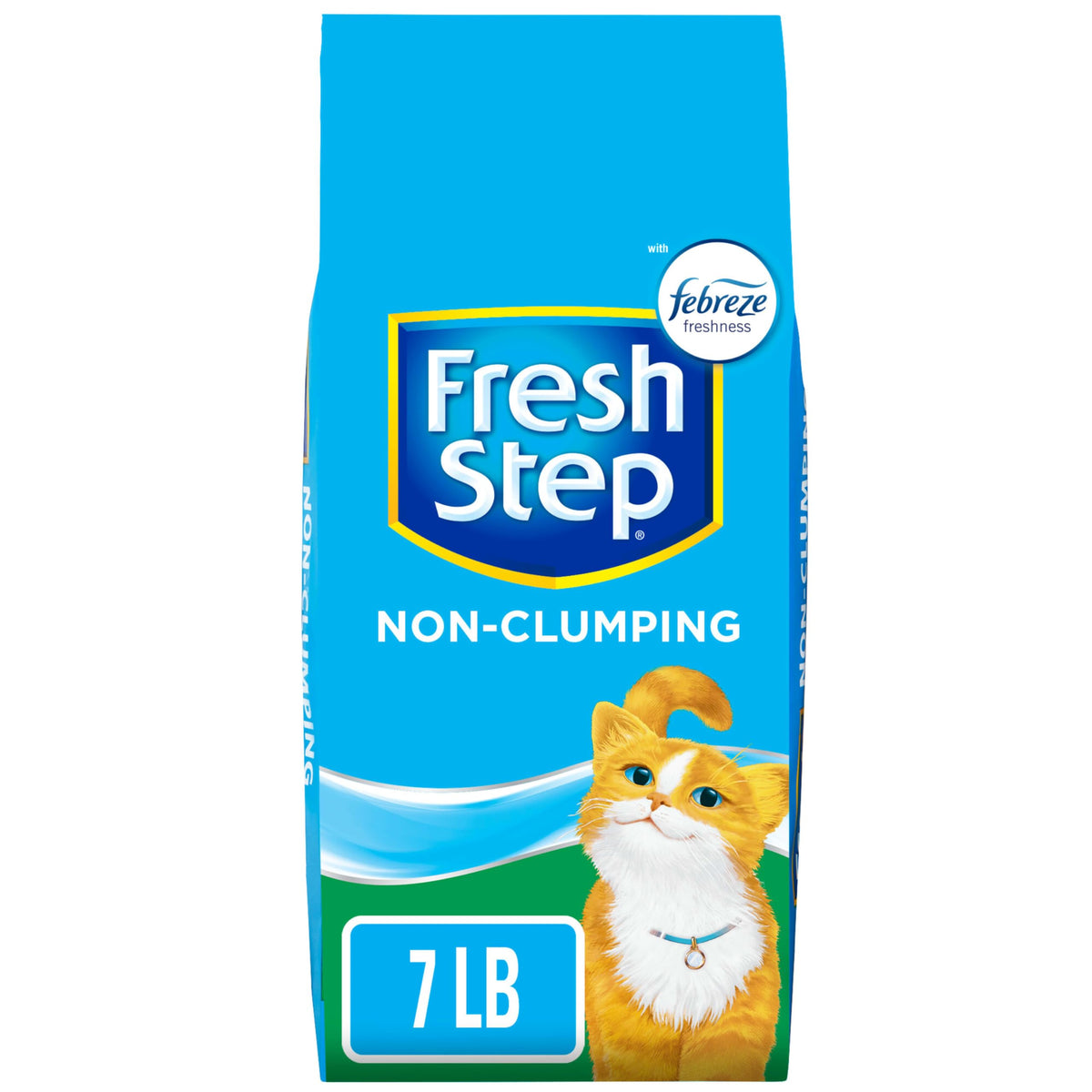 Non Clumping Cat Litter with Odor Control, 7 lb. Bag G2166