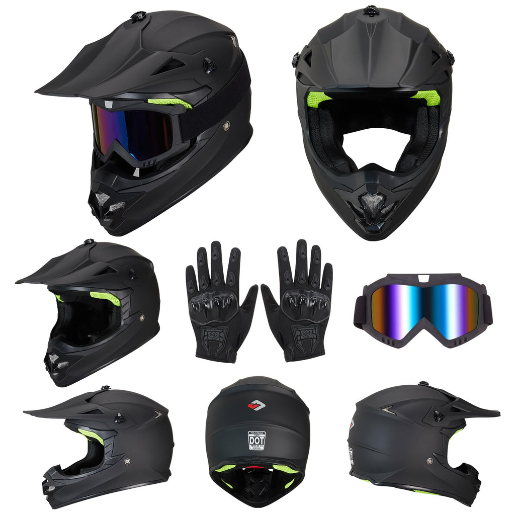 DOT Approved Full Face Motocross Helmet M11666