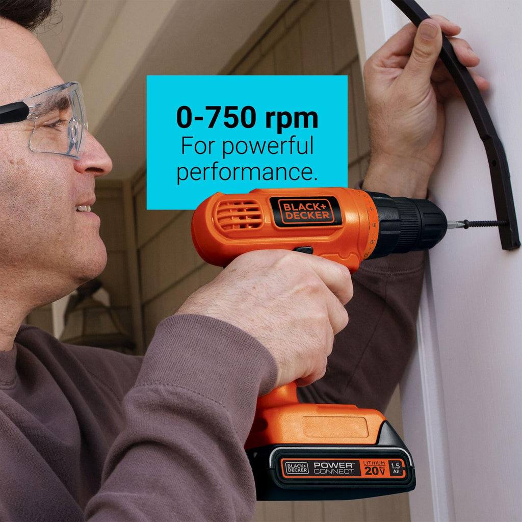 20V MAX Cordless Drill Driver with 30 Piece Bit Set J130