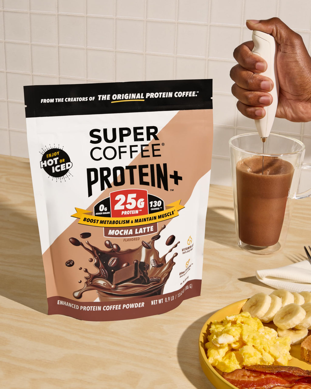 Instant Coffee Mocha 25g Protein 14oz O909
