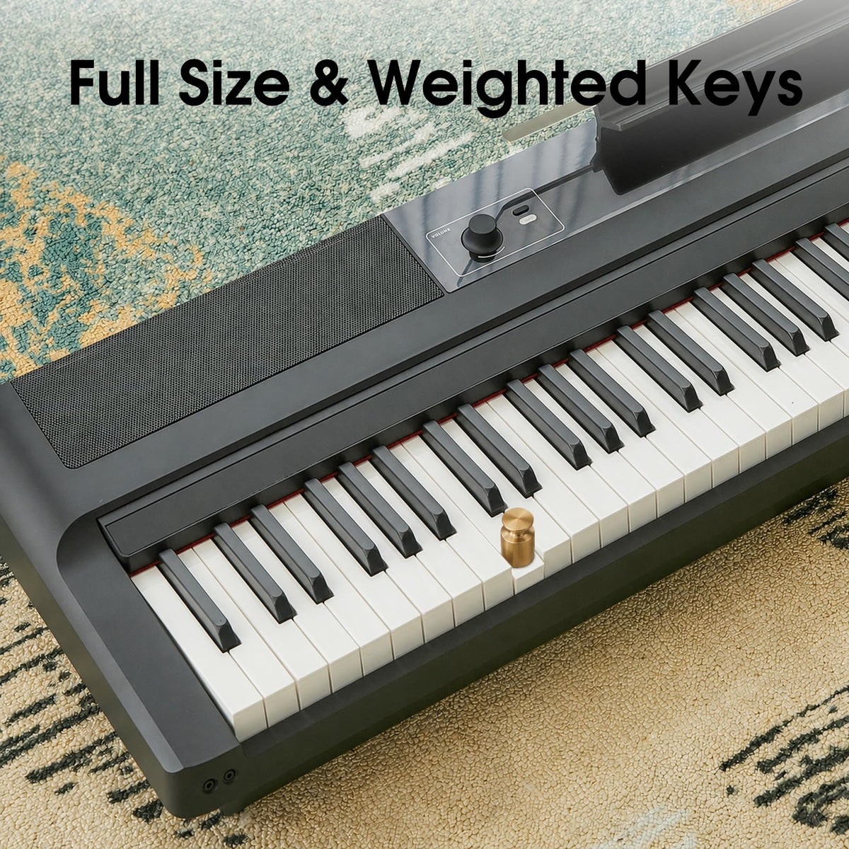 88-Key Weighted Hammer Action Digital Piano Keyboard Z1546