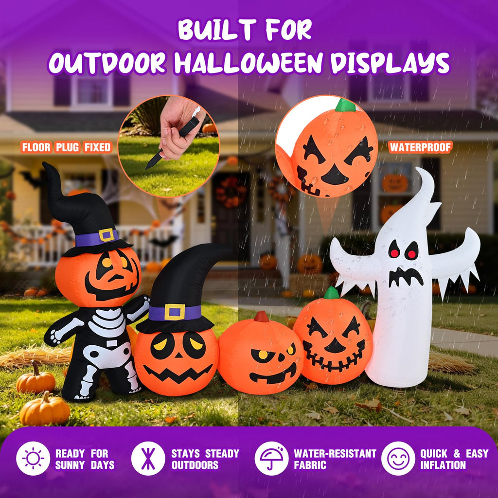 8FT Inflatable Halloween Decoration K564