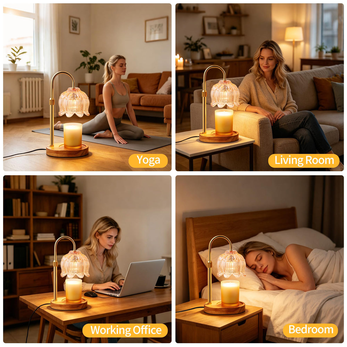 Candle Warmer Lamp with Timer L305