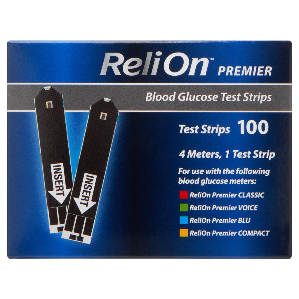 Blood Glucose Test Strips 100 Count 3 Pack M15462