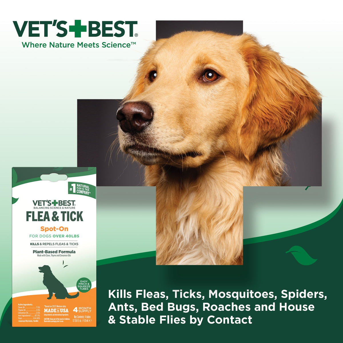 Flea & Tick Drops for Large Dogs V153