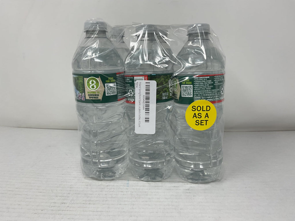 Sparkling Natural Spring Water 16.9-ounce 6 Count W530
