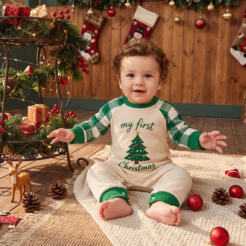 Newborn Baby Boy Fall Winter Romper Jumpsuit H650882