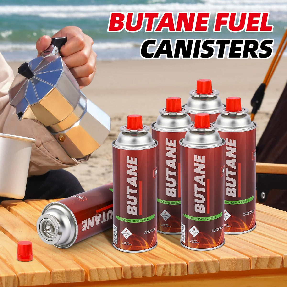 Butane Fuel Canisters 12 Pack K5744
