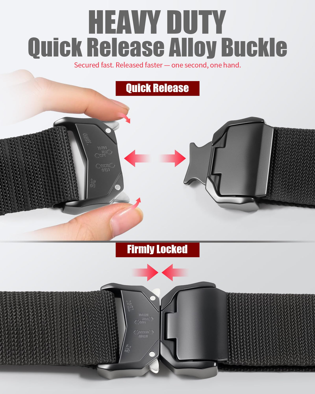 2 Inch Wide Tool Belt with Quick Release Buckle O229