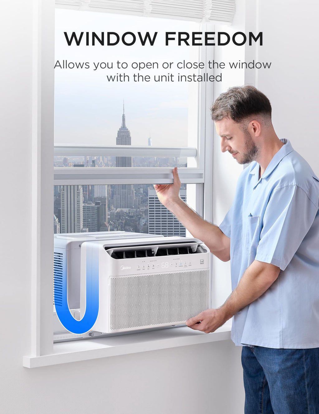 10,000 BTU Smart Inverter Window AC R810961