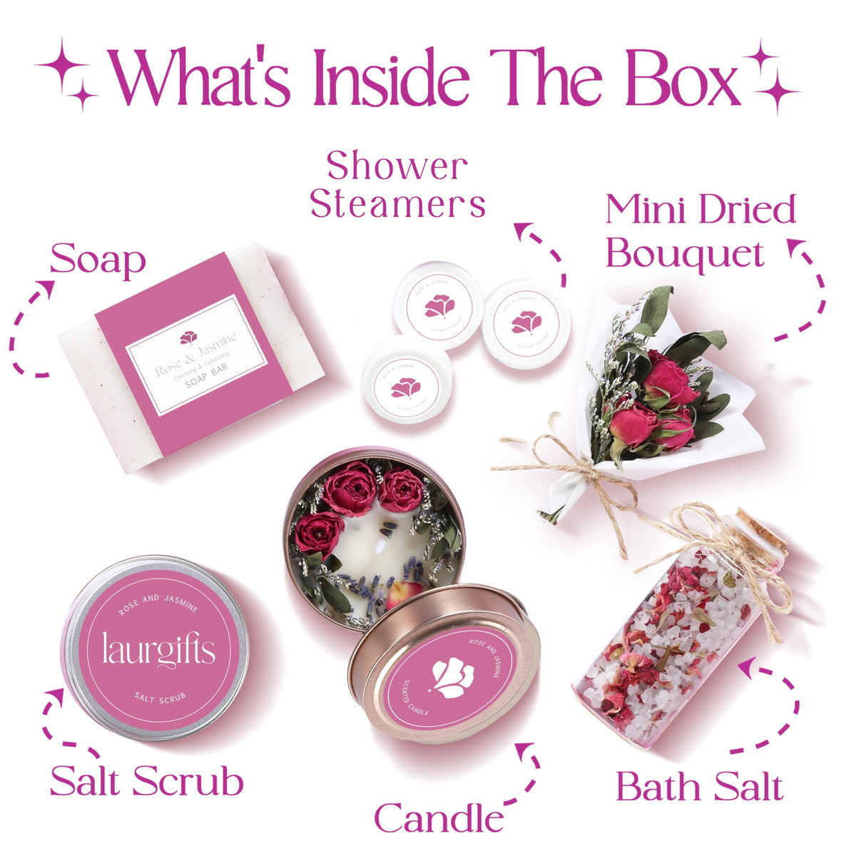 Rose & Jasmine Spa Gift Set X86780