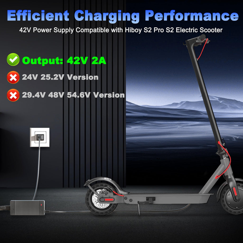 42V 2A Charger Power Cord F467