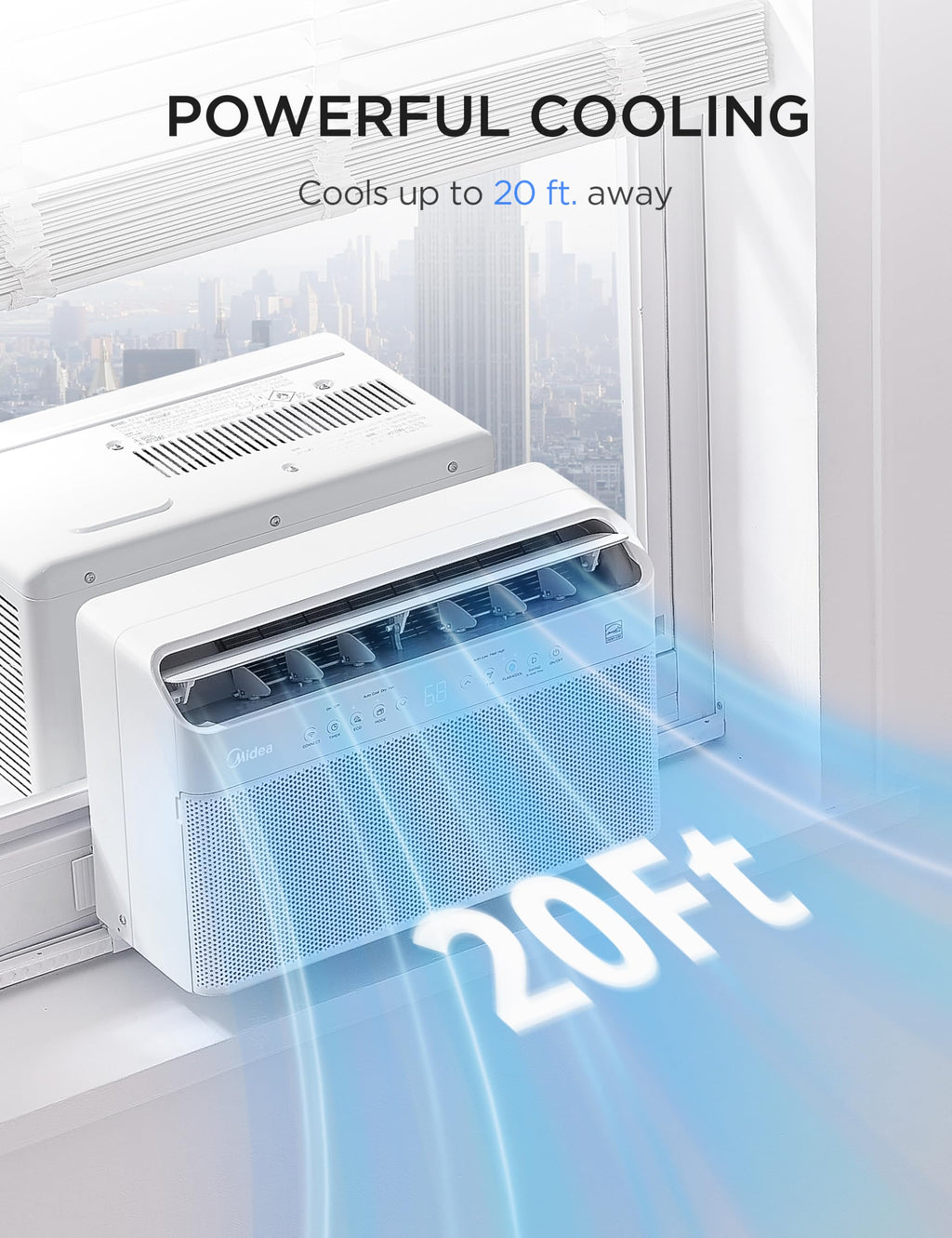 10,000 BTU Smart Inverter Window AC R810961
