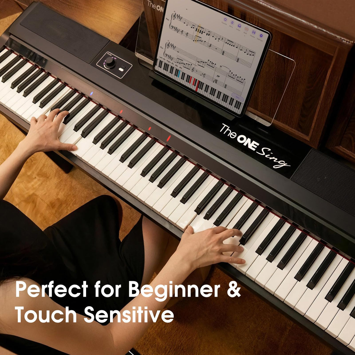 88-Key Weighted Hammer Action Digital Piano Keyboard Z1546