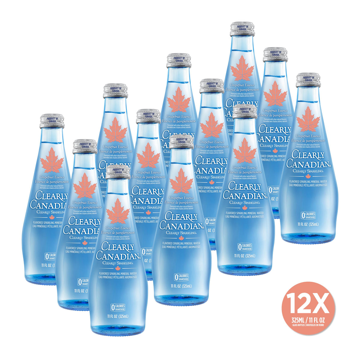 Sparkling Mineral Water 12 Bottles x 325mL Y5050