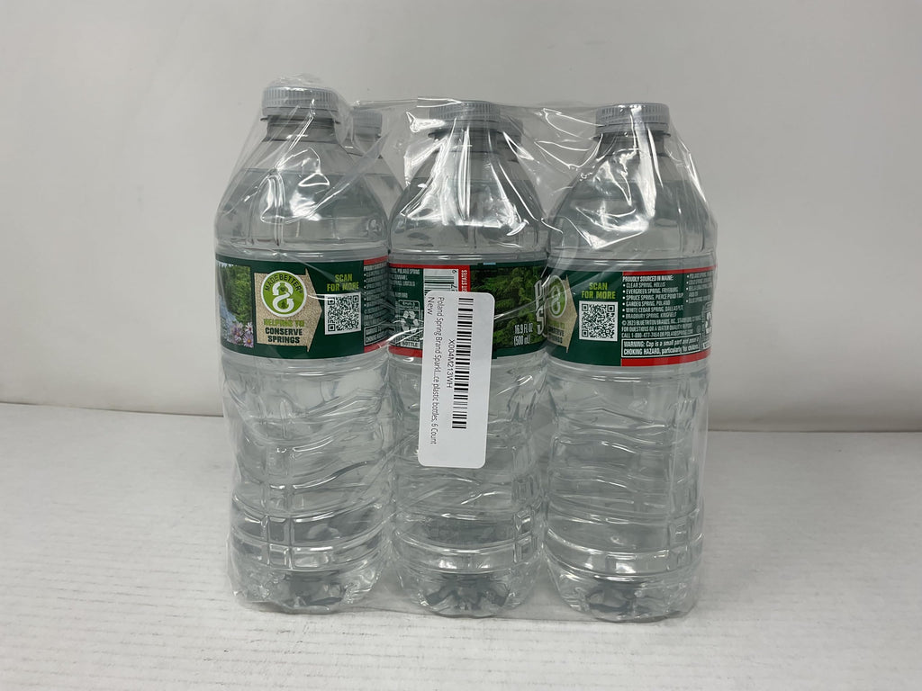 Sparkling Natural Spring Water 16.9-ounce 6 Count W530