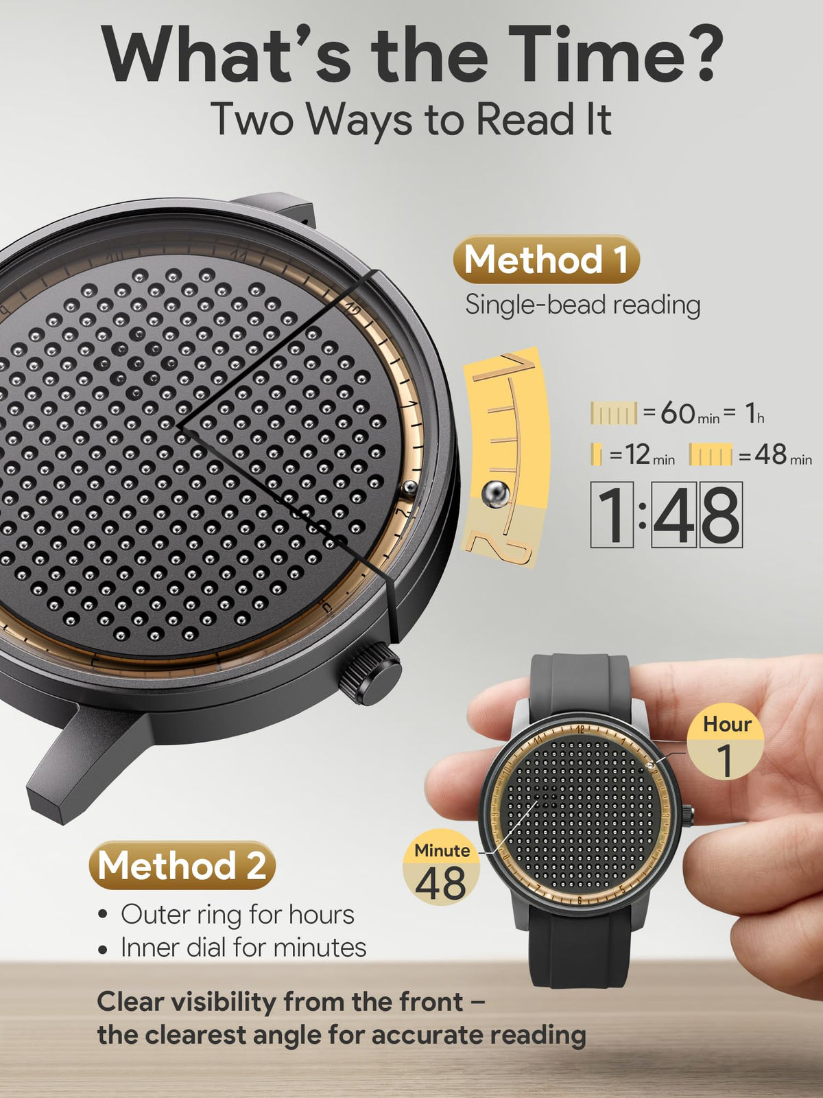 Magnetic Men Watch Black R213172