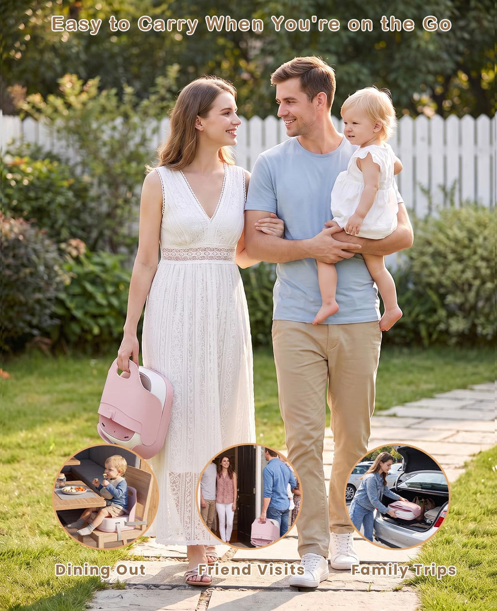 Pink Booster Seat E6180