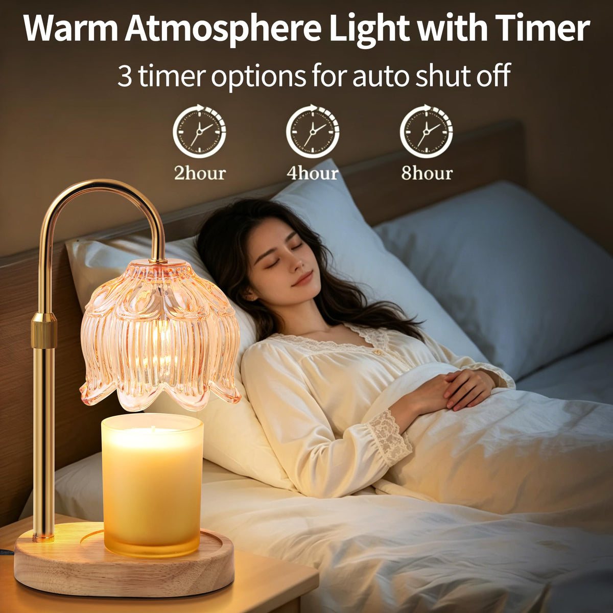 Candle Warmer Lamp with Timer L305