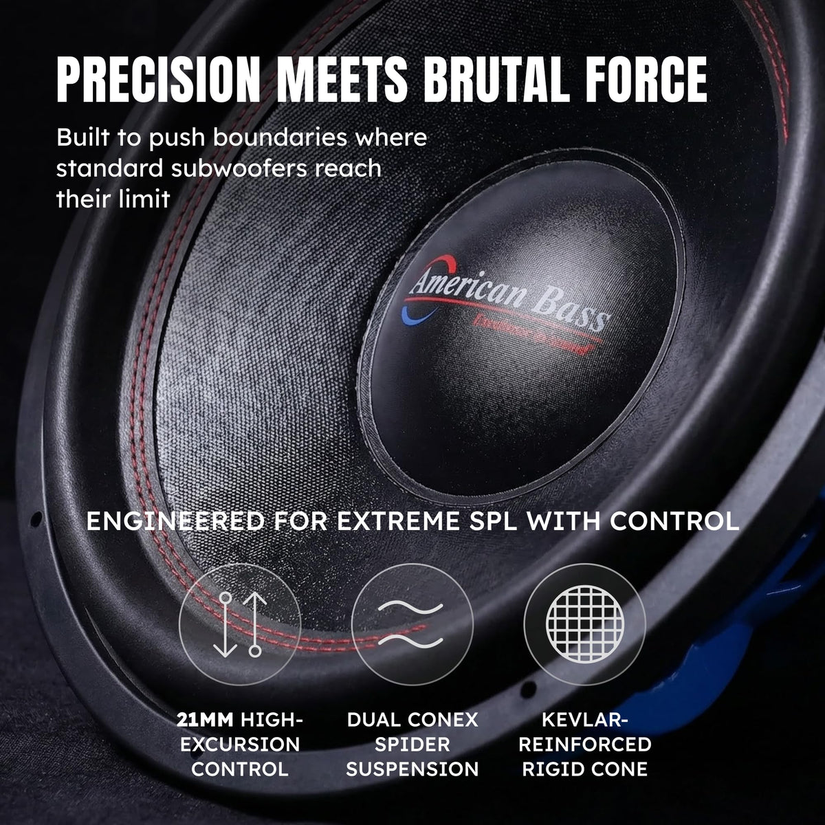 18 Inch 2 Ohm Car Subwoofer W986434