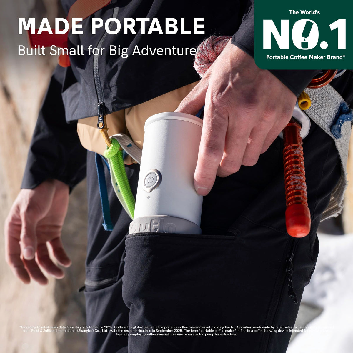 Portable Electric Espresso Machine with Self-Heating D1187