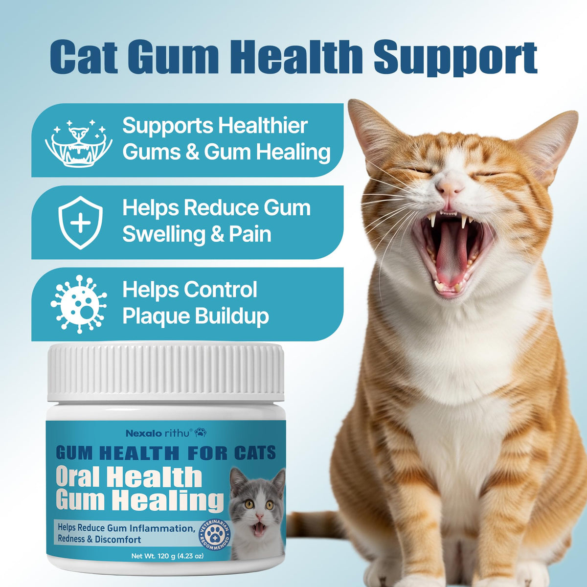 4.23 oz Cat Dental Care S15313