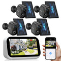 4 Cam Wireless Solar Security Camera System F278