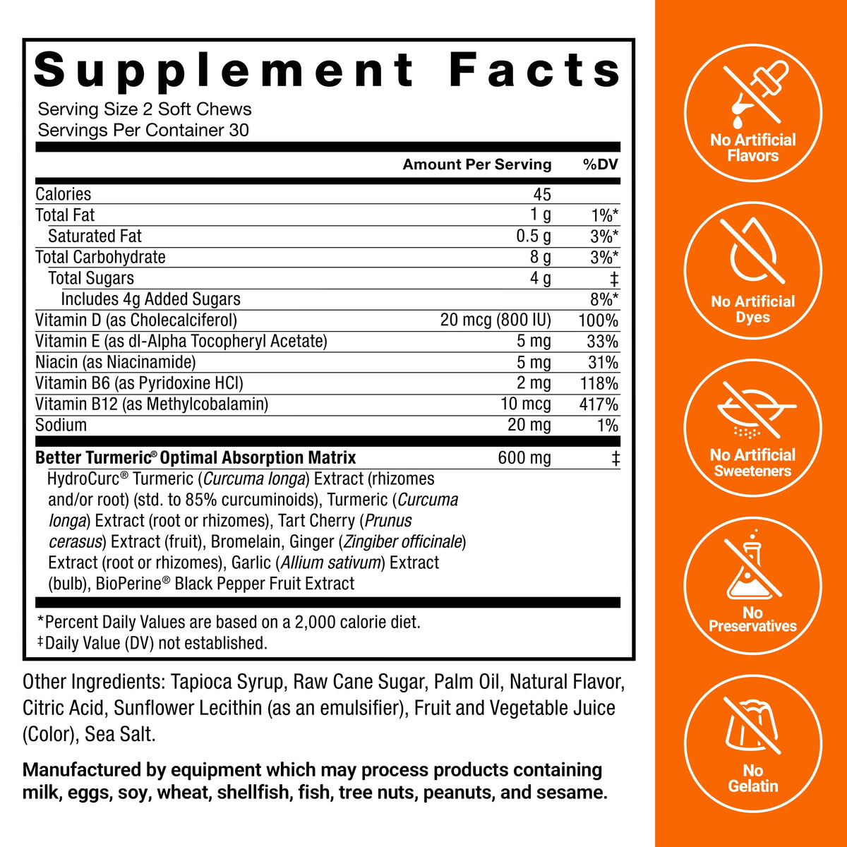 Turmeric Supplement E30936