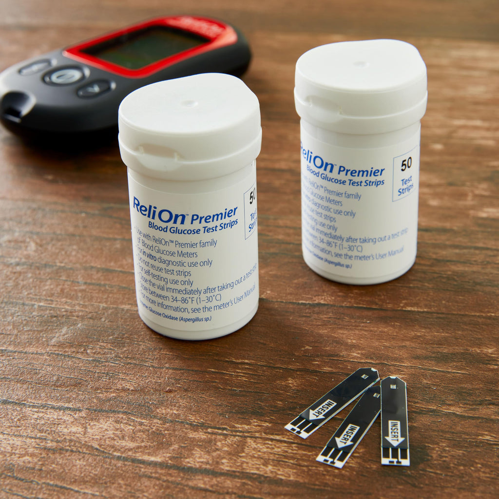 Blood Glucose Test Strips 100 Count 3 Pack M15462